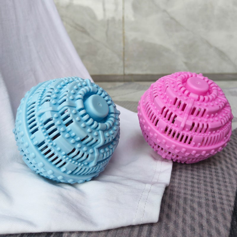 Laundry Ball Large Size Decontamination Anti-Winding Washing Ball Washing Clothes Fragrance Elasticity Does Not Hurt Clothes Magic Ball Ceramic Particles - Image 2